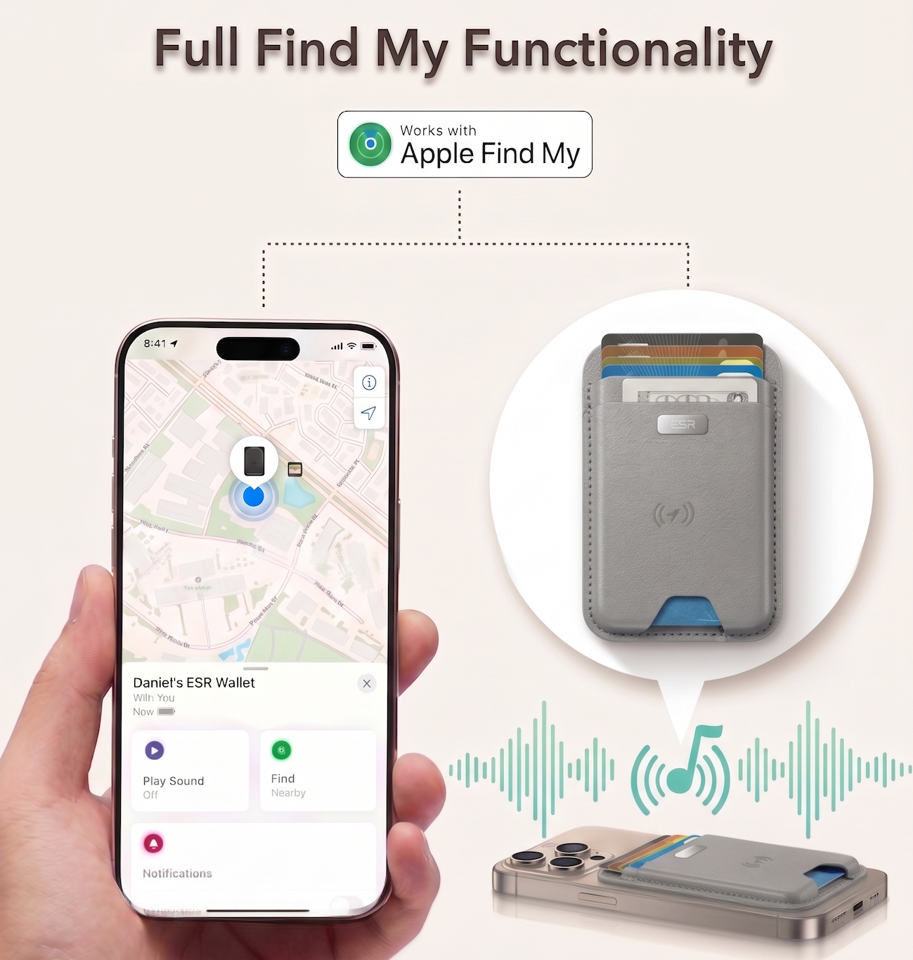 Nordex Trace MagSafe Wallet